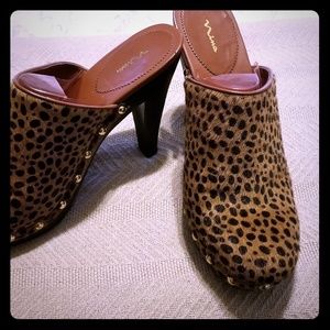 Animal Print Clogs